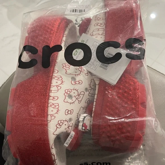 CROCS | Shoes | Hello Kitty Stomp Slides Nwt | Poshmark